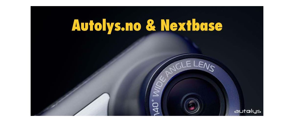 Nextbase dashbordkamera og tilbehør