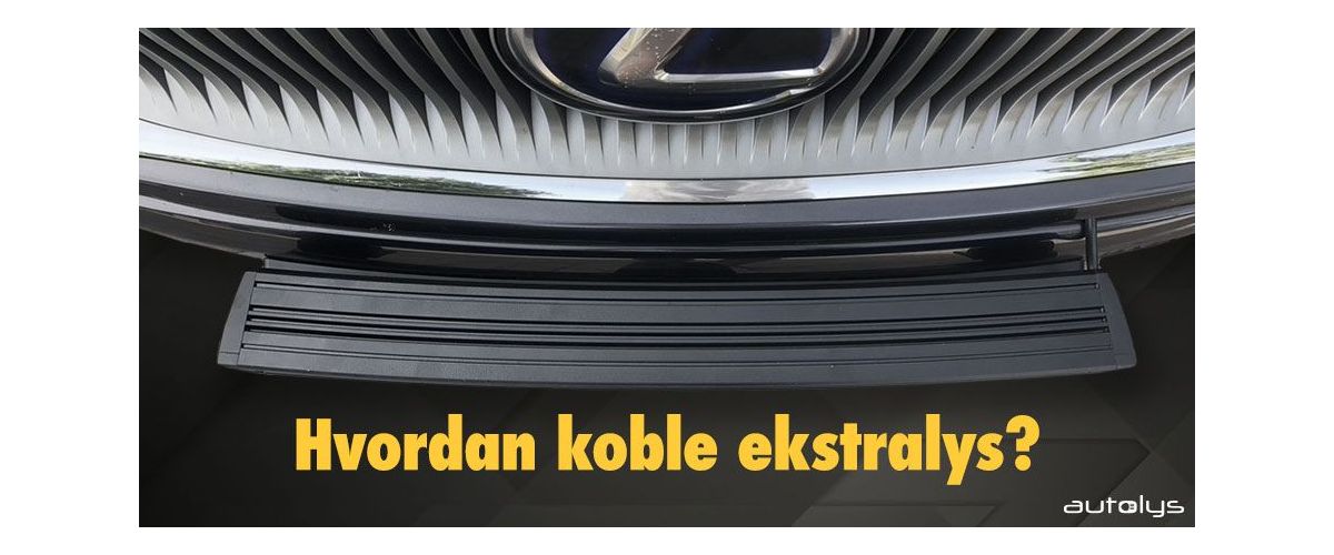 Hvordan koble ekstralys