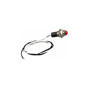 Kontrollykt rød LED 24V