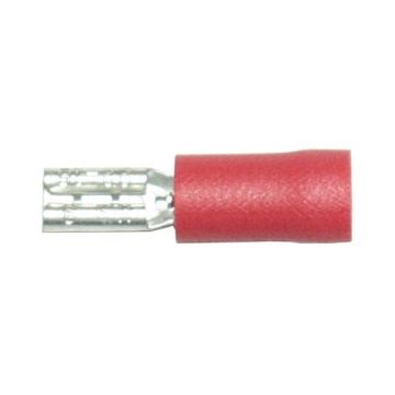 2,8mm flatstikker hunn rød