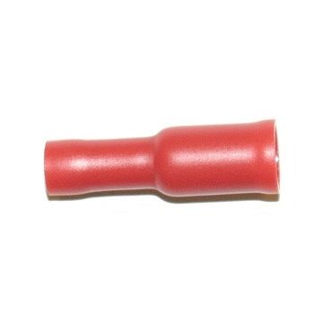 4mm rundstikker hunn rød