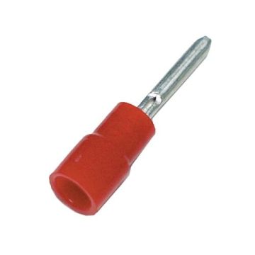 1,9mm rundstikker hann rød