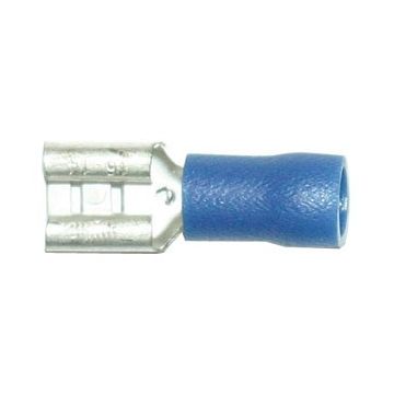 4,8mm flatstikker hunn blå