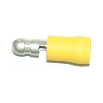 5mm rundstikker hann gul