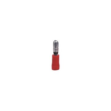 4mm rundstikker hann rød