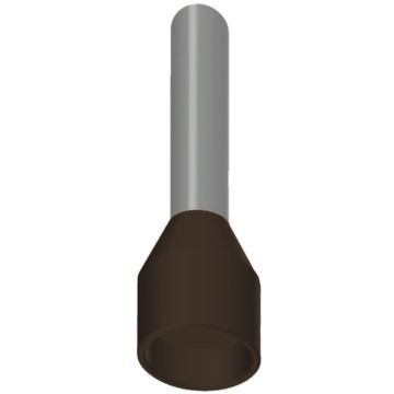Endehylse 1,5mm² sort N