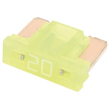 Microsikring 20A gul