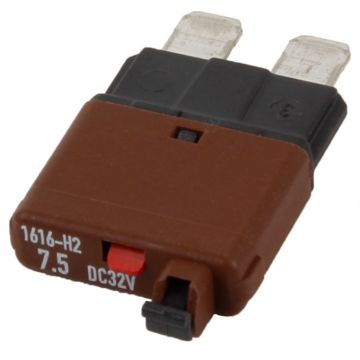 Automatsikring 7.5A brun