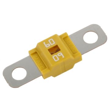 MIDI SIKRING 60 AMP. GUL
