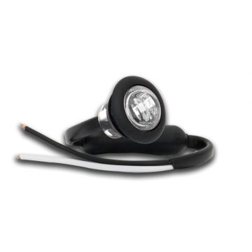 Markeringslys Led Hvit Ø28