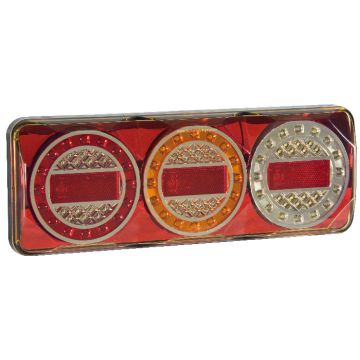LED Autolamps Baklampe Led 12/24V 370X135mm, 1 stk