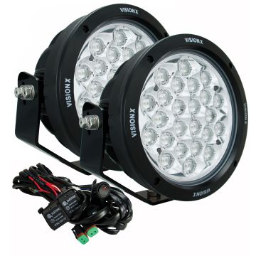 VisionX Cannon Multi LED GEN2 9/32V 24X7W - sett m/2 lamper