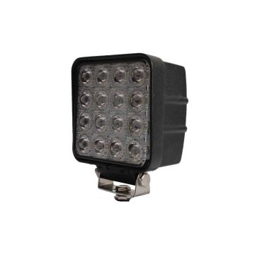 RoCo LED Arbeidslys 12/24V 16x3W, 3300 lumen