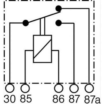 Rele 12V 30A/40A