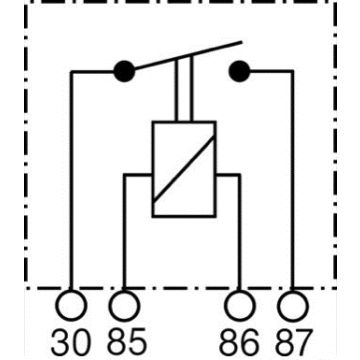 Rele 12V 40A
