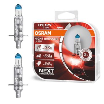 Osram H1 NightBreaker Laser 2pk