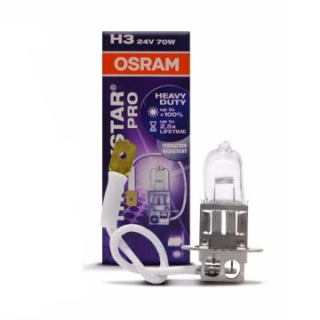 Osram H3 70W 24V Truckstar Pro, 1stk