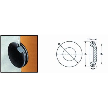 Karosseripropp PVC 9,5mm